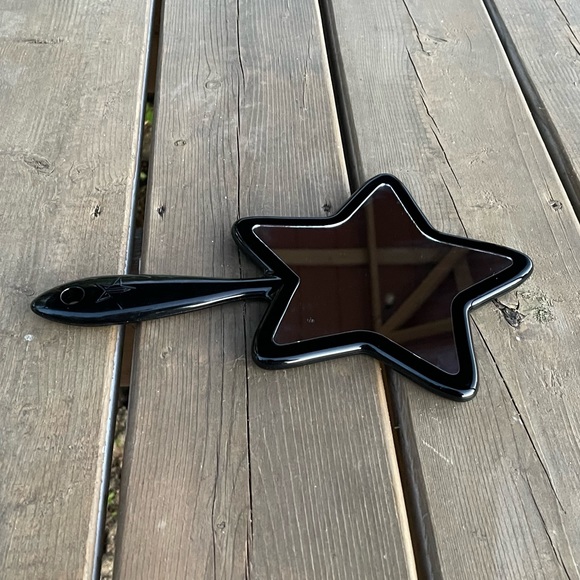 Jeffree Star Cosmetics Black on Black Star Shaped Hand Mirror - Picture 6 of 10